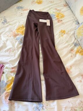 Yogalicious Brown Flare Leggings